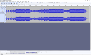 Audacity Screenshot